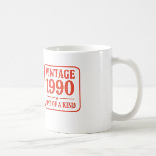 Mug de café rétro vintage 1990