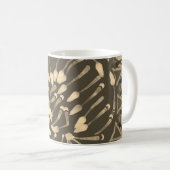 Mug de café RMdesignflo55 BROWN (Devant droit)