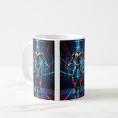 Mug de café robotique (Devant gauche)