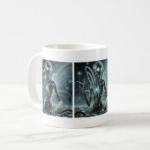 Mug de café robotique (Devant gauche)