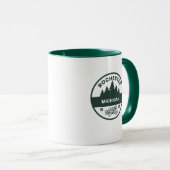 Mug de café Rochester Michigan (Devant droit)