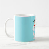 Mug de café rock and Roll Snowman (Gauche)