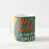 Mug de café rock'n'roll de Joe Finkle & The 7/10 S (Devant gauche)
