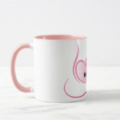 Mug de café romantique pour petite amie (Gauche)