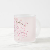 Mug de café rose (Devant droit)