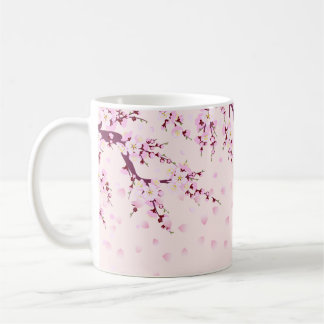 Mug de café rose