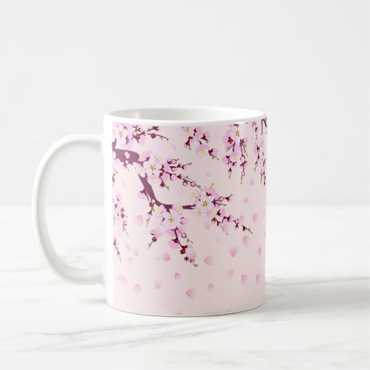 Mug de café rose (Gauche)