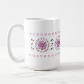 MUG DE CAFÉ ROSE BLING DE MME (Gauche)