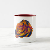 Mug de café Rose orange (Centre)
