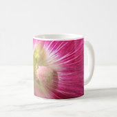 Mug de café rose profond Hollyhock (Devant droit)