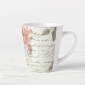 Mug de café rose rose (Droite)