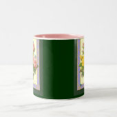 Mug de café Rose rose jaune (Centre)