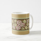 Mug de café Rose sauvage (Devant droit)