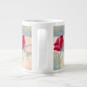 Mug de café Rose Vintage (Dos)