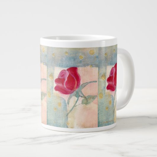 Mug de café Rose Vintage (Devant droit)