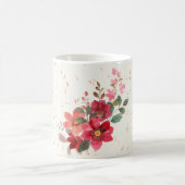 Mug de café rouge (Centre)