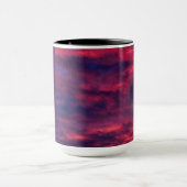 mug de café rouge d'août (Centre)