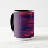 mug de café rouge d'août (Devant gauche)