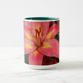 MUG DE CAFÉ ROUGE ET JAUNE JOURNAL (Centre)