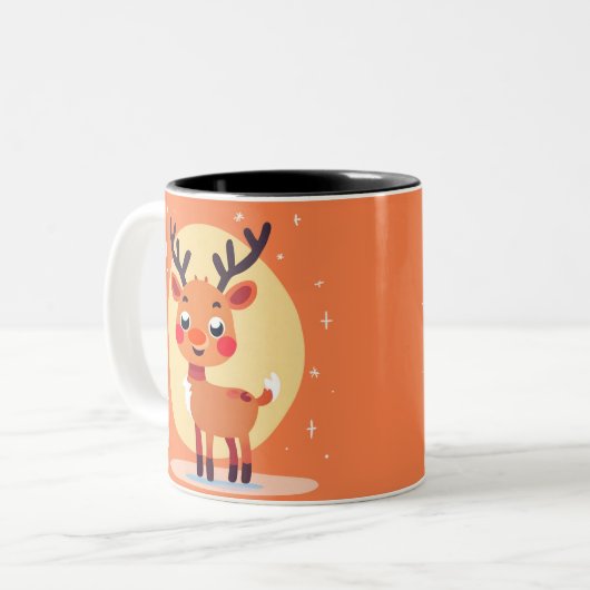 Mug de café Rudolph (Devant gauche)