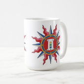 Mug de café RUM 15 oz (Devant droit)