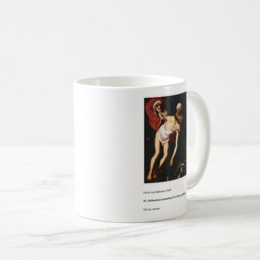 MUG DE CAFÉ SAINT-SÉBASTIEN (Devant droit)