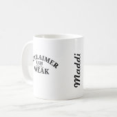 Mug de café sarcastique, tasse de thé chaud person (Devant gauche)