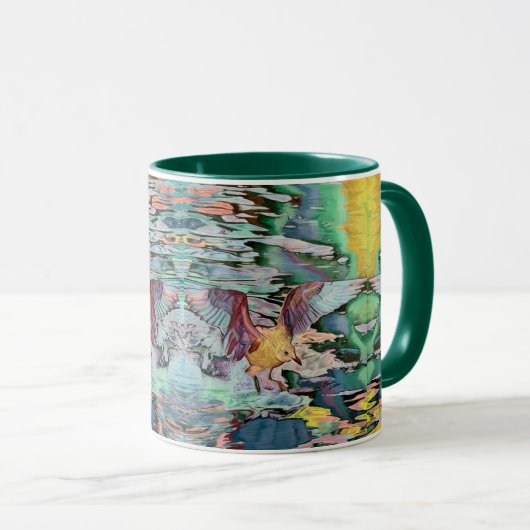 Mug de café Seagull (Devant droit)