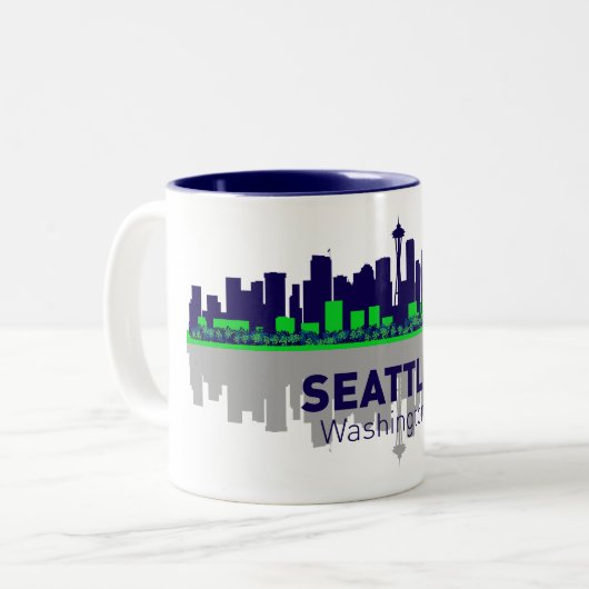 Mug de café Seattle (Devant gauche)