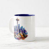 Mug de café Seattle (Devant gauche)