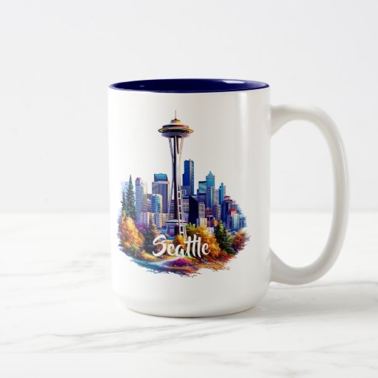 Mug de café Seattle (Droit)