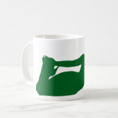 Mug de café Silhouette Femme (Devant gauche)