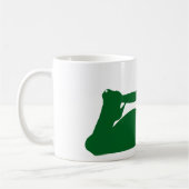 Mug de café Silhouette Femme (Gauche)