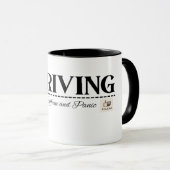 Mug de café simple (Devant droit)