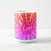 Mug de café simplement coloré (Centre)