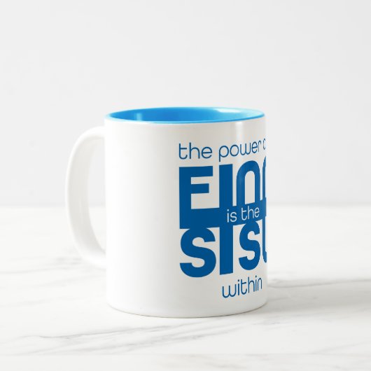 Mug de café Sisu finlandais (Devant gauche)