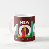 Mug de café Skyline New York (Devant gauche)