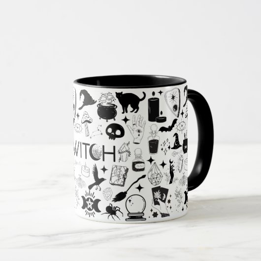 Mug de café sorcier (Devant droit)