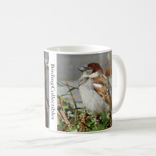 Mug de café Sparrow (Devant droit)