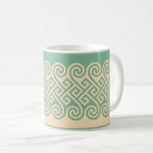 Mug de café sucré celtique (Devant droit)