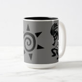Mug de café sud-ouest Kokopelli, originaire d'Amér (Devant droit)