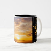 Mug de café Sun Kokopelli du sud-ouest (Devant droit)