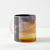 Mug de café Sun Kokopelli du sud-ouest (Devant gauche)