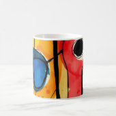 Mug de café "Sunrise Abstraite" par DAKimage (Centre)