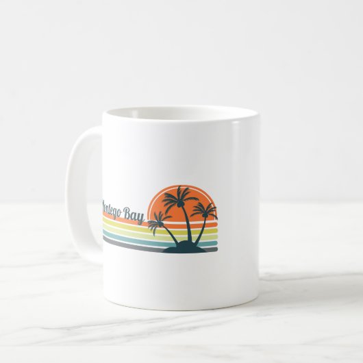 Mug de café Sunset de Montego Bay (Devant gauche)