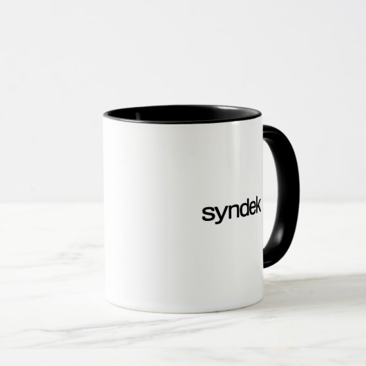 Mug de café Syndek (Devant droit)