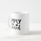 Mug de café tout simplement béni (Devant gauche)