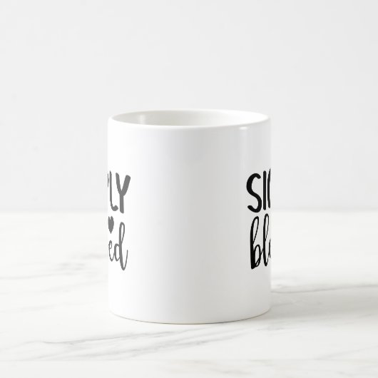 Mug de café tout simplement béni (Centre)