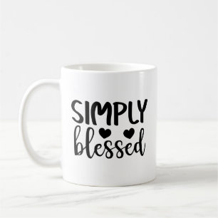 Mug de café tout simplement béni