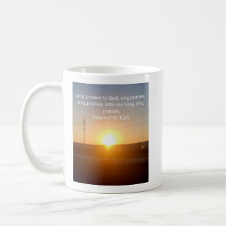 Mug de café Train Lever du Soleil